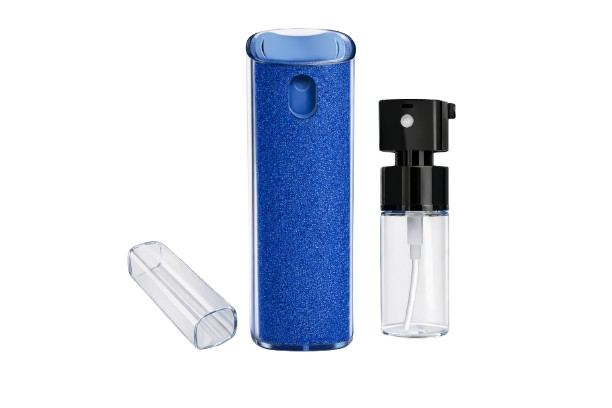 Portable 2-in-1 Screen Cleaner Spray with Microfiber Cloth