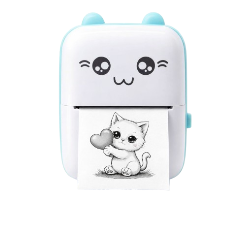 SmartPrint™ Mini Thermal Printer – Wireless, Inkless & Portable