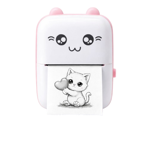 SmartPrint™ Mini Thermal Printer – Wireless, Inkless & Portable