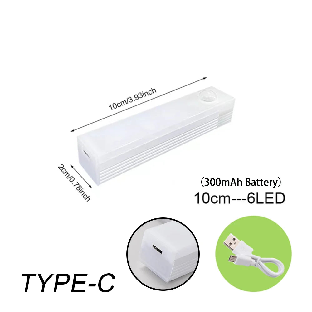 Wireless LED Light with Motion Sensor (USB-C)