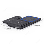 TriCharge Pro – 3-in-1 Wireless Charging Station